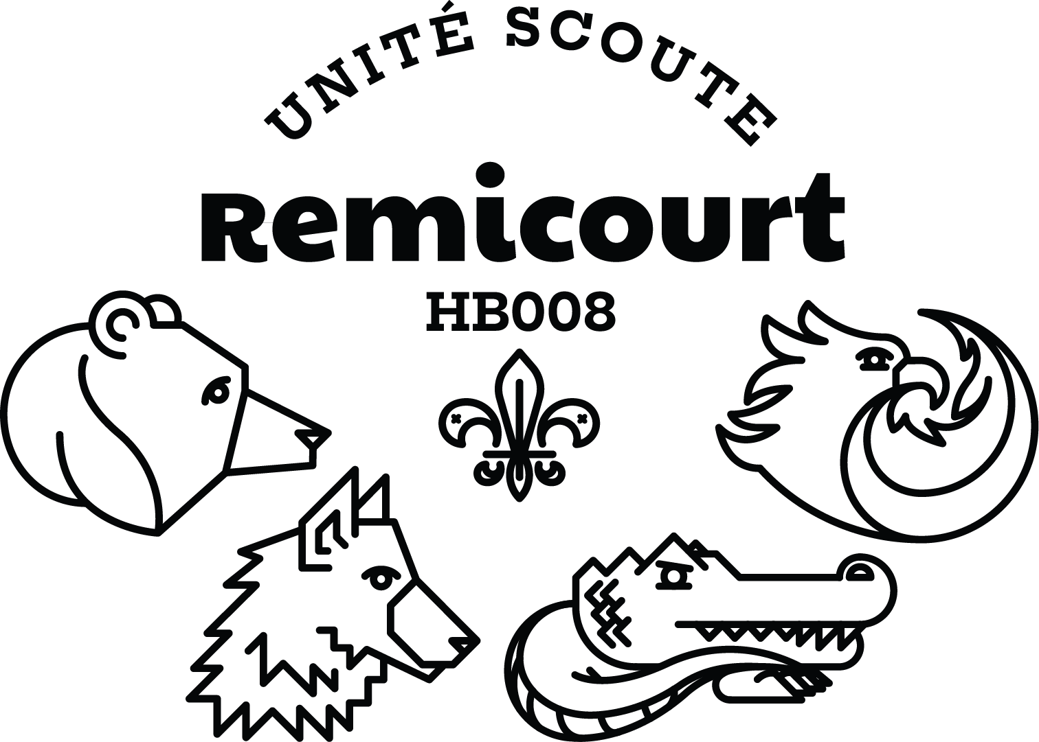 Logo des Scouts de Remicourt